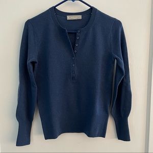 Everlane cashmere henley pre-owned